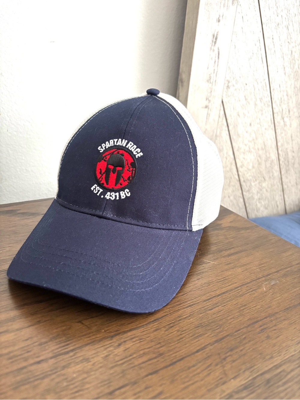 Blue Spartan Race Hat